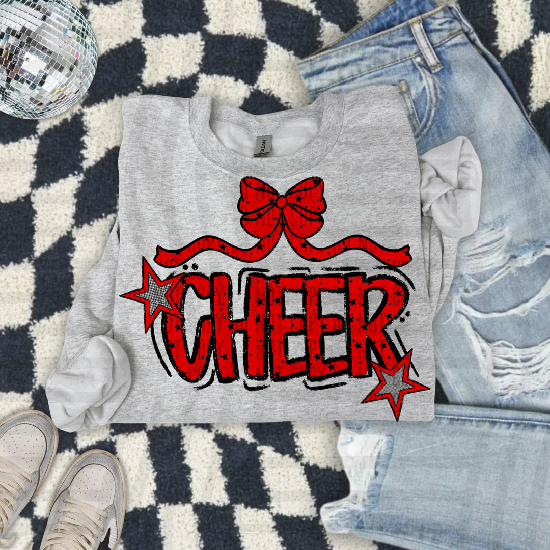 Cheer Bow DTF Print
