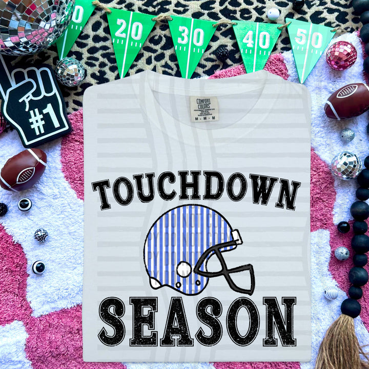 Touchdown Season Seersucker DTF Print