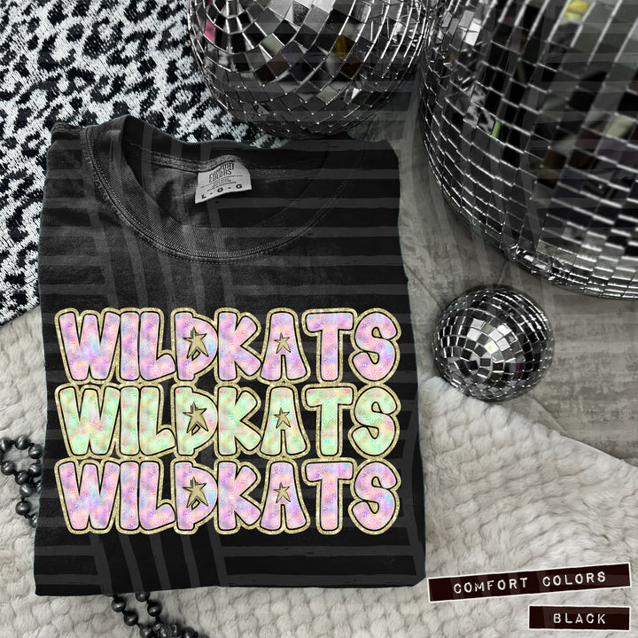 Iridescent Leopard DTF Print
