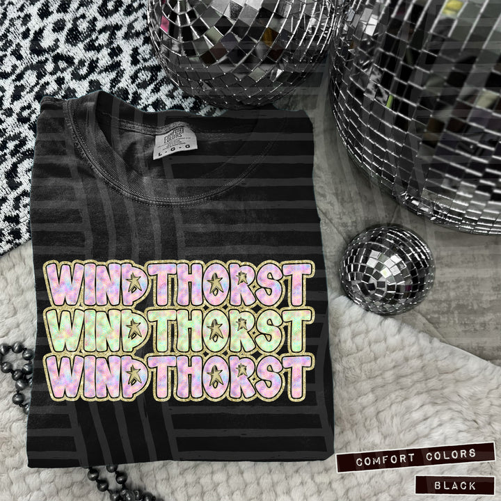 Iridescent Leopard DTF Print