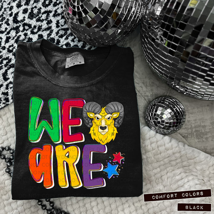 We Are Mascot Heads  DTF Print