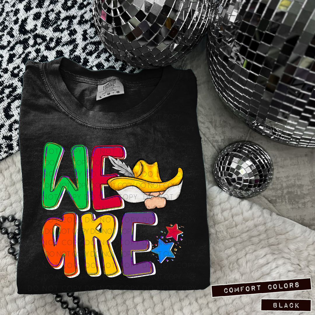We Are Mascot Heads  DTF Print