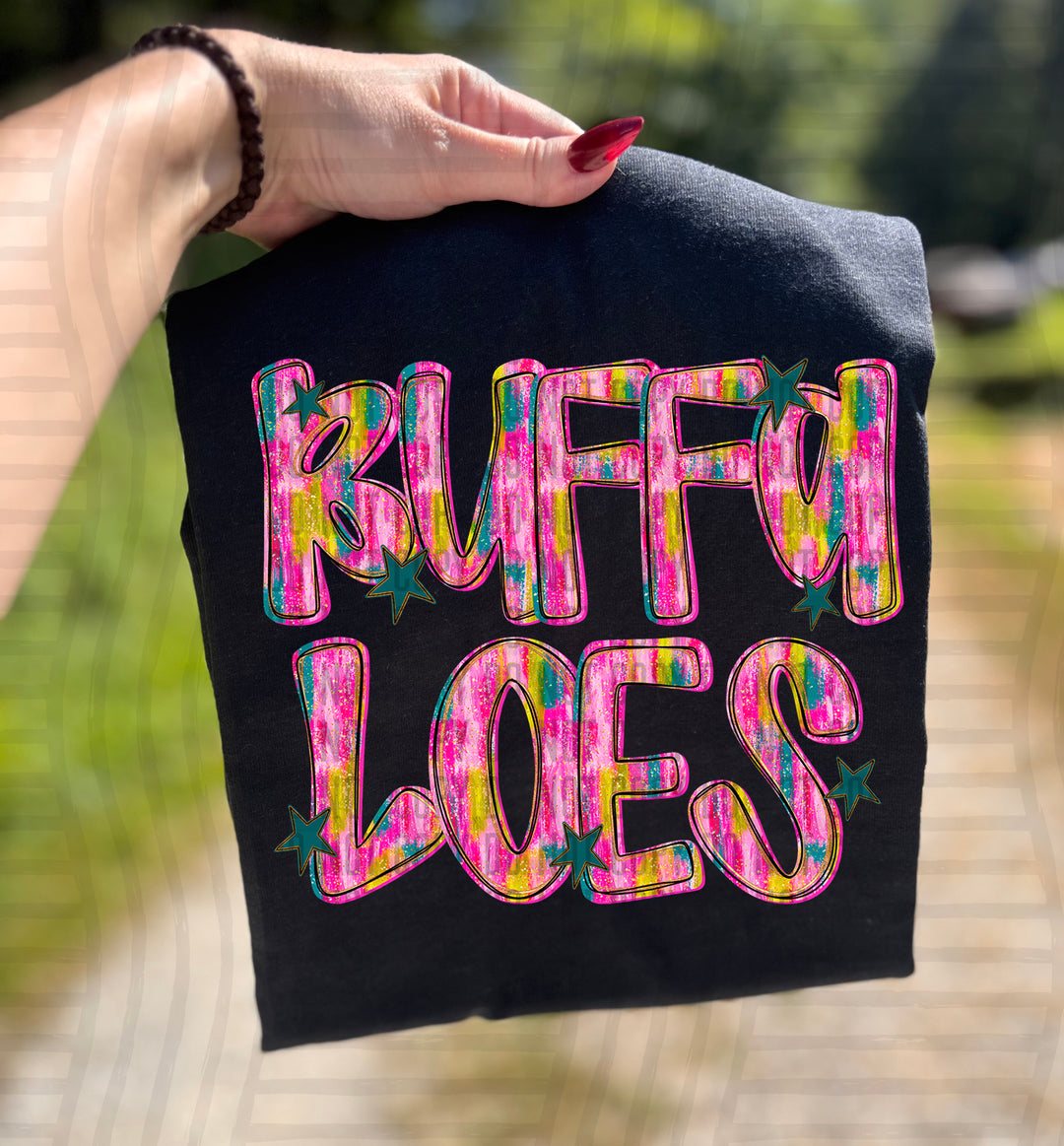 Holiday Brushstroke DTF Print