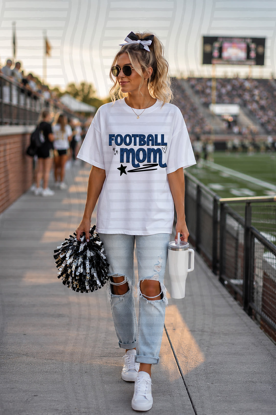 Football Mom DTF Print