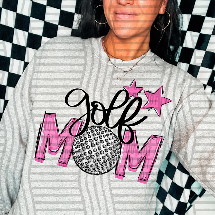 Sports Mom Golf DTF Print