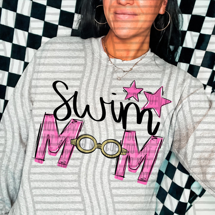 Sports Mom Swim DTF Print