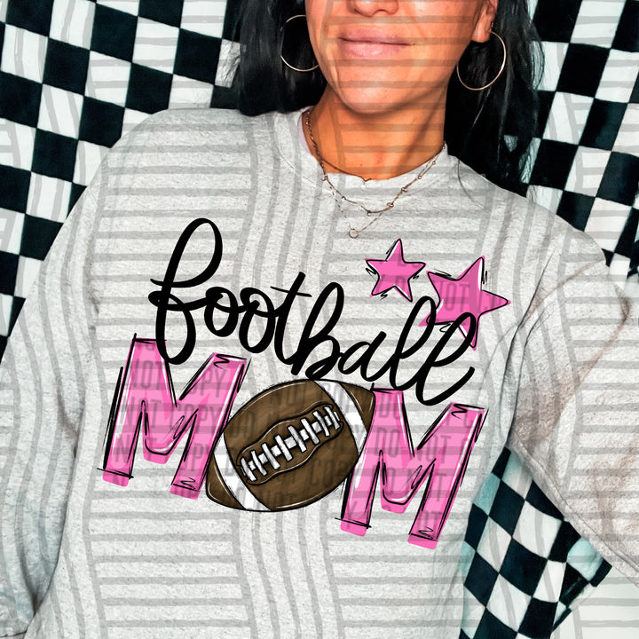 Sports Mom Football DTF Print