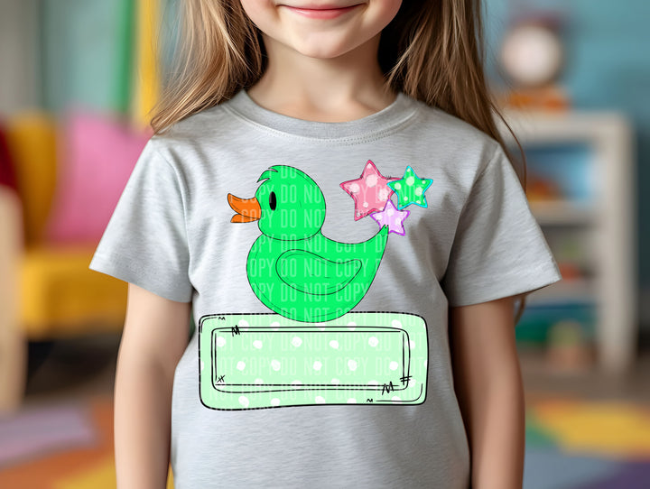 Kids Name Plates DTF Print