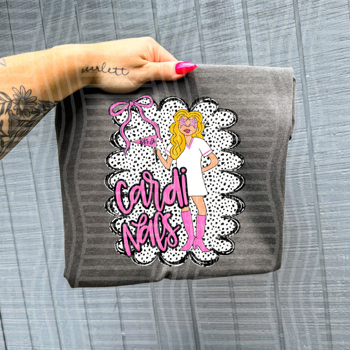 Preppy Gals Brunette DTF Print