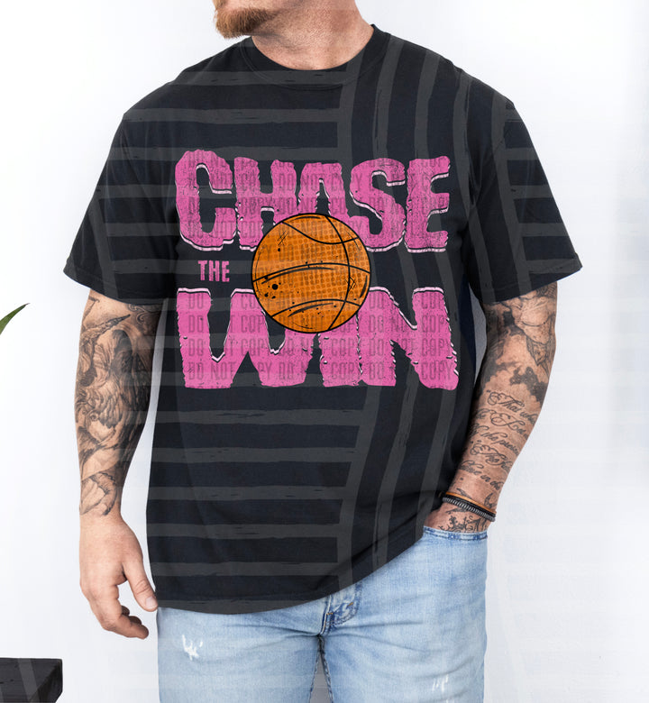 Chase The Win Basketball DTF Print