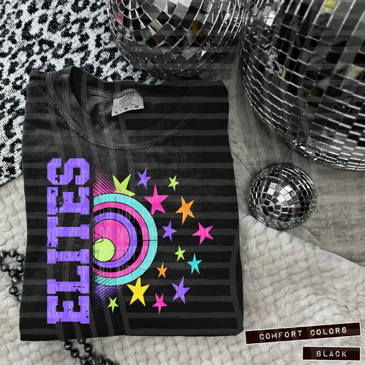 Rainbow Retro DTF Print