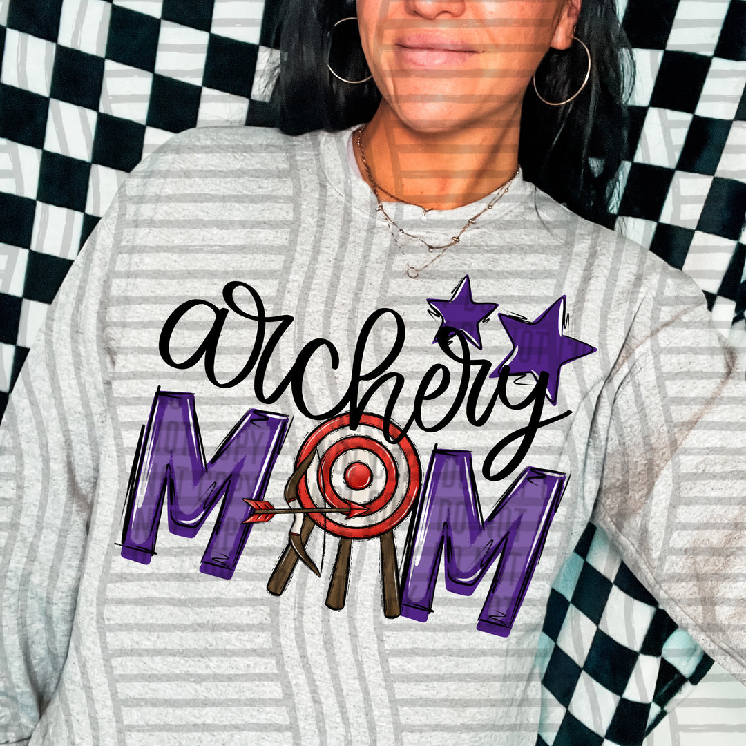 Sports Mom Archery DTF Print
