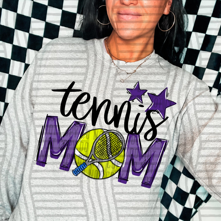 Sports Mom Tennis DTF Print