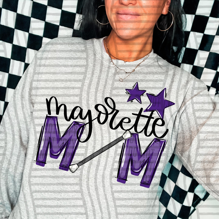 Sports Mom Majorette DTF Print