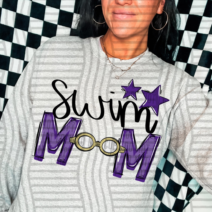 Sports Mom Swim DTF Print