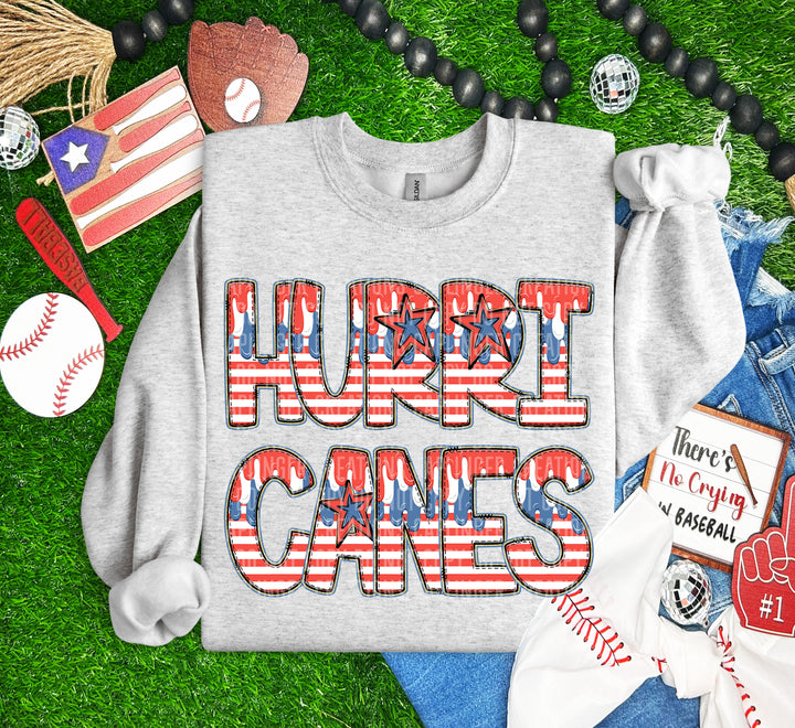 RWB Drip Mascots DTF Print