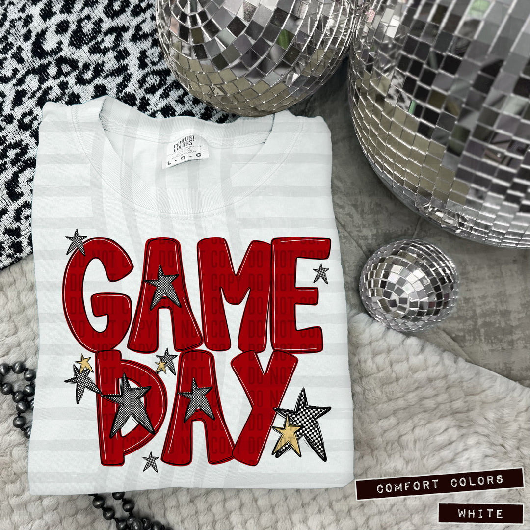 Game Day Checkmate DTF Print