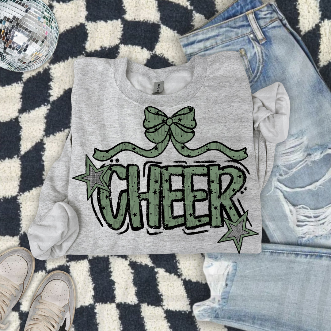 Cheer Bow DTF Print