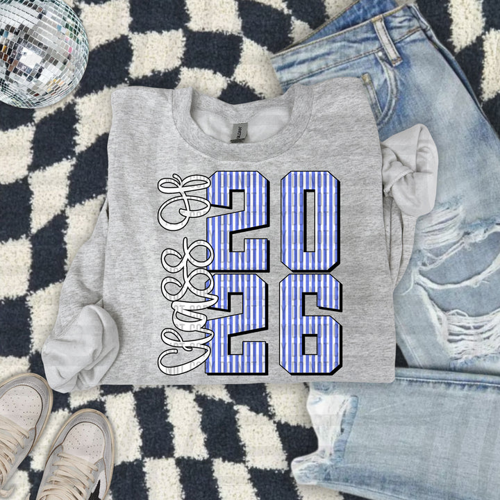 Class Of 2026 Seersucker DTF Print