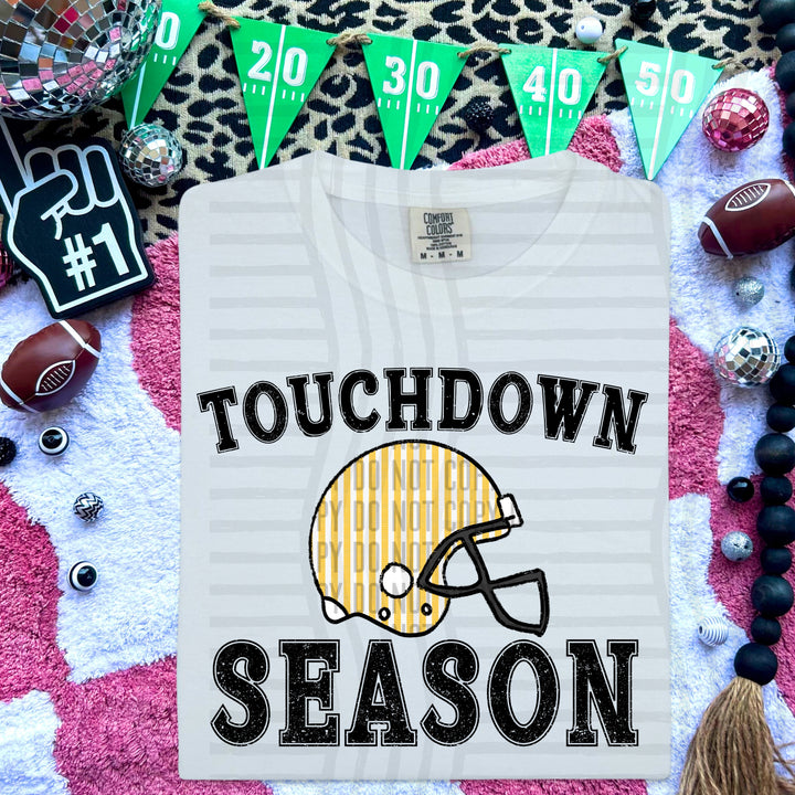 Touchdown Season Seersucker DTF Print