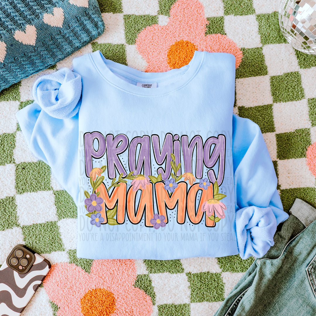 Praying Mama DTF Print