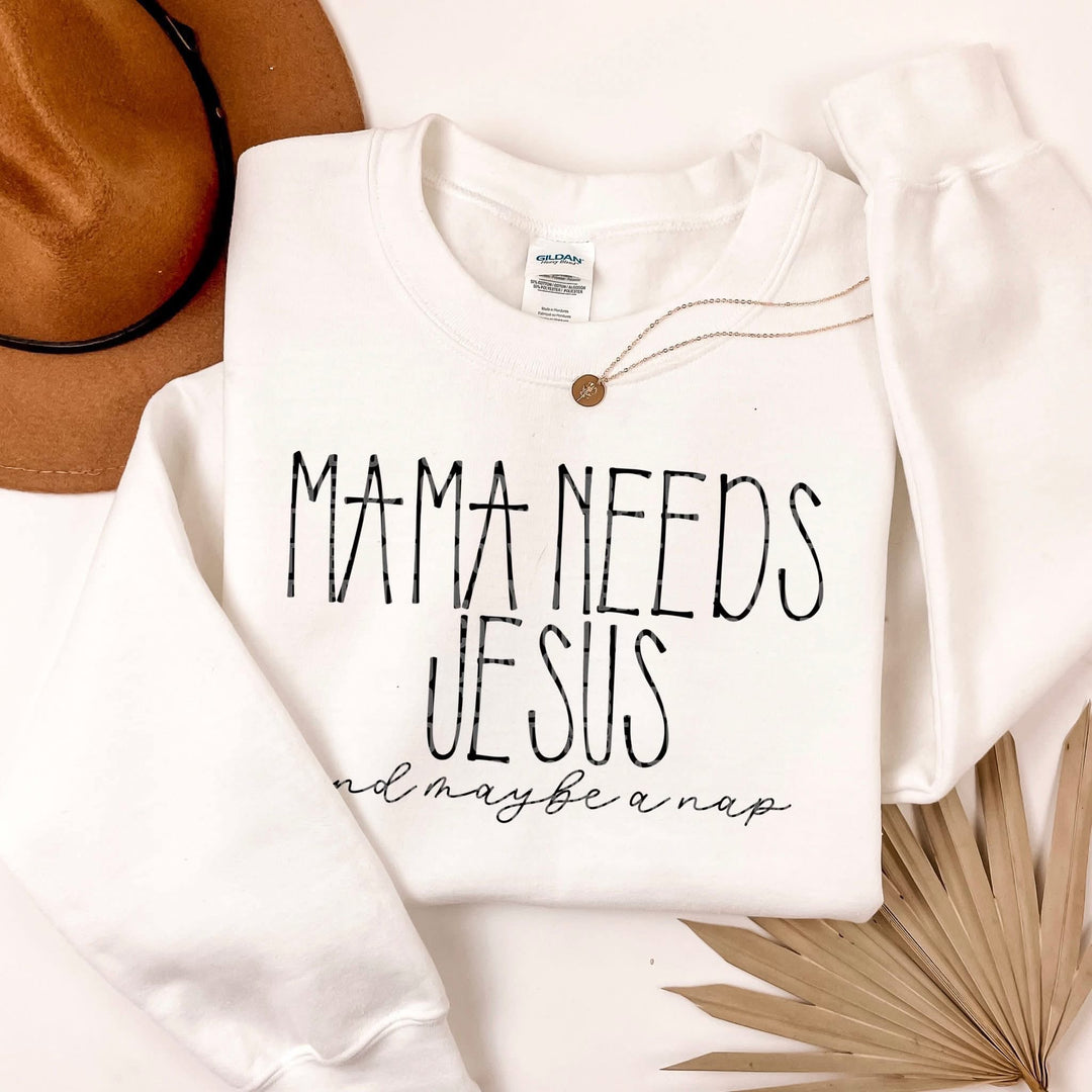 Mama Needs Jesus DTF Print