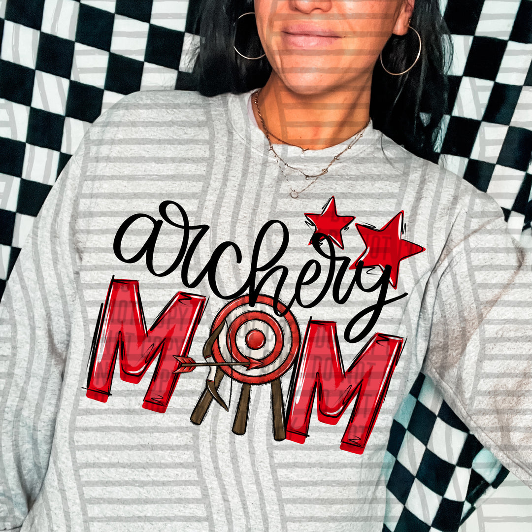 Sports Mom Archery DTF Print