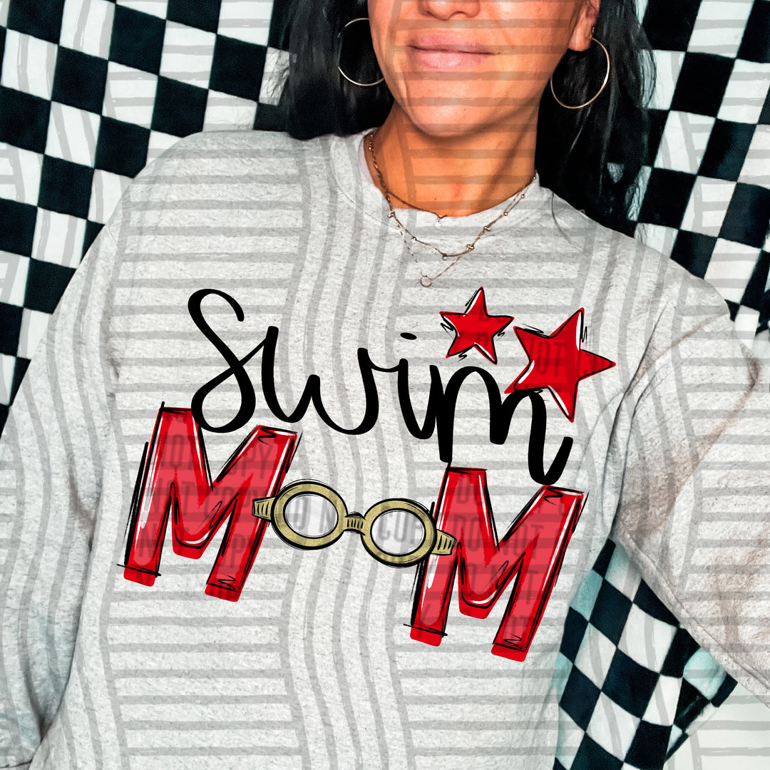 Sports Mom Swim DTF Print