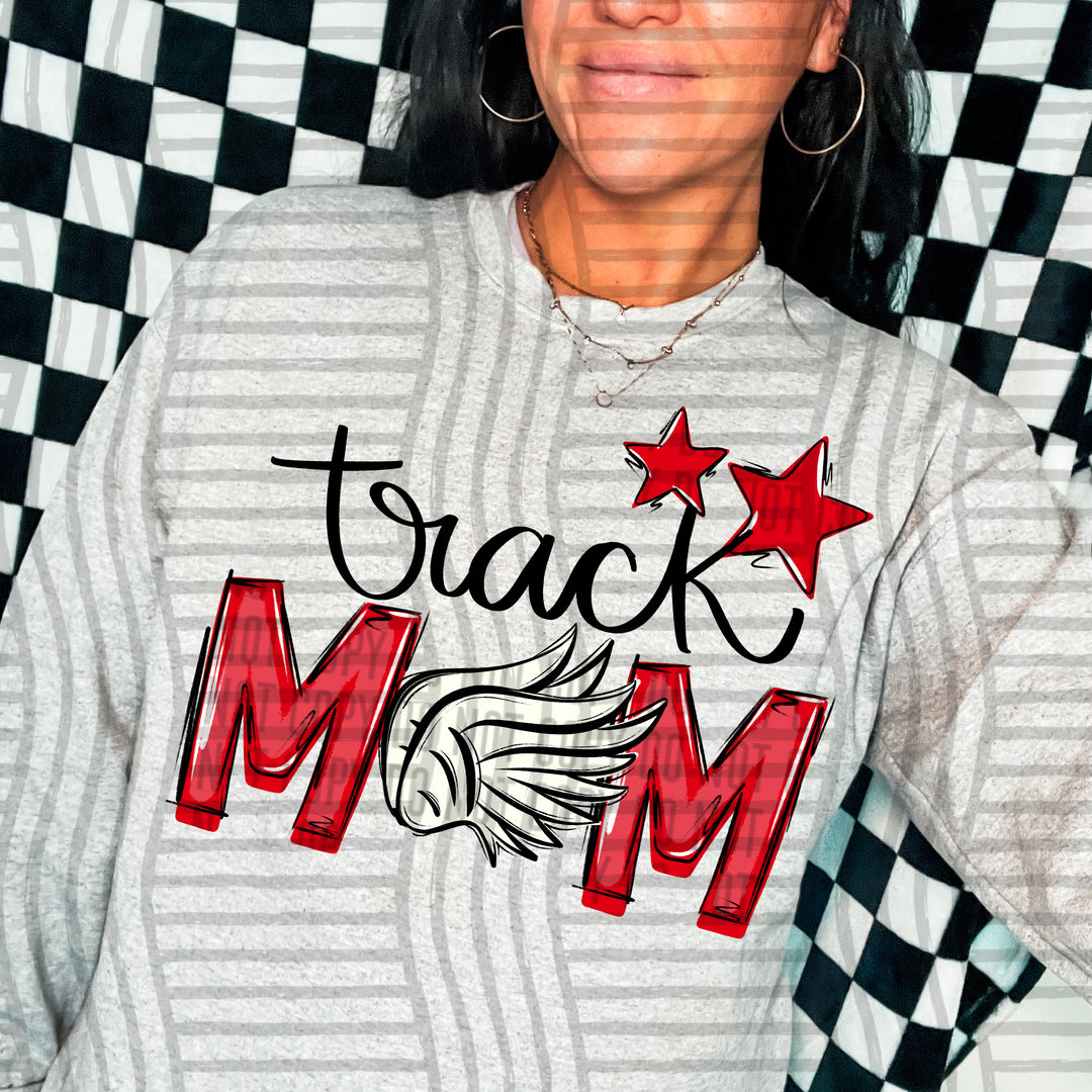 Sports Mom Track DTF Print