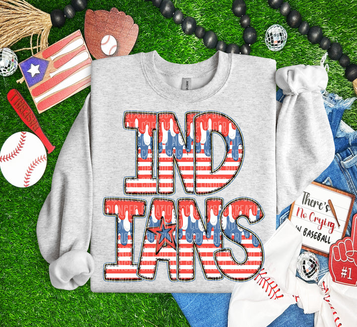 RWB Drip Mascots DTF Print