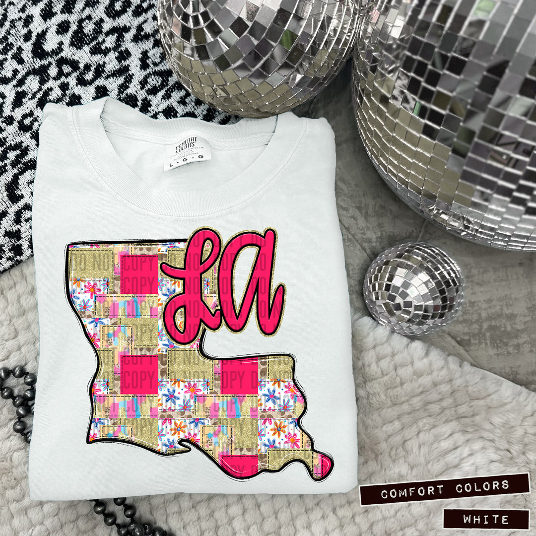 Patches States DTF Print