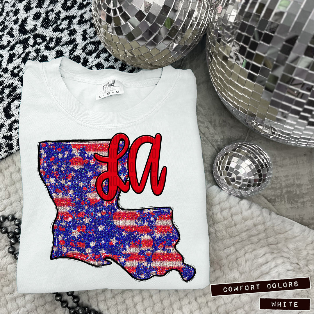 RWB States DTF Print