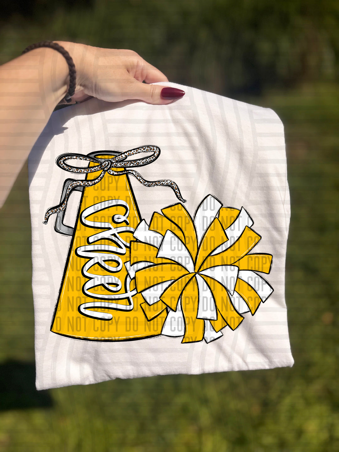 Cheer Poms DTF Print