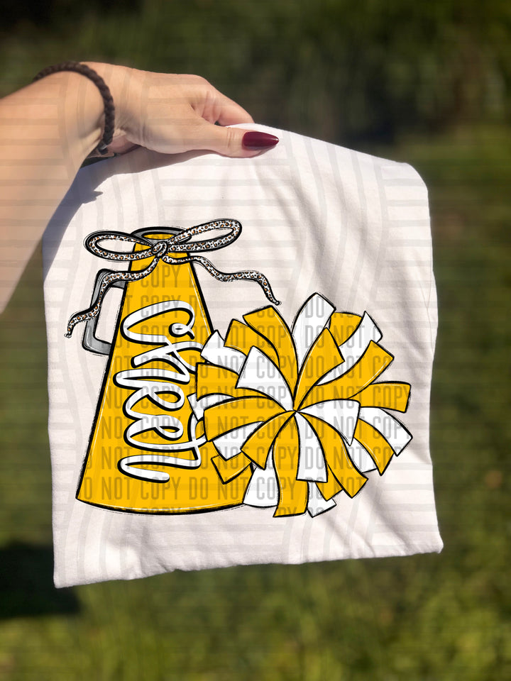Cheer Poms DTF Print