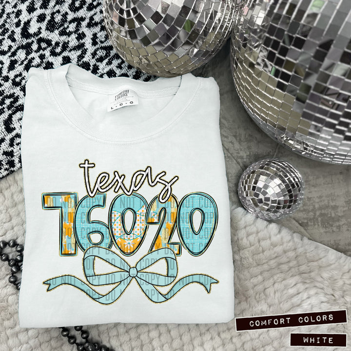 Dotted Daisy Zip Codes DTF Print