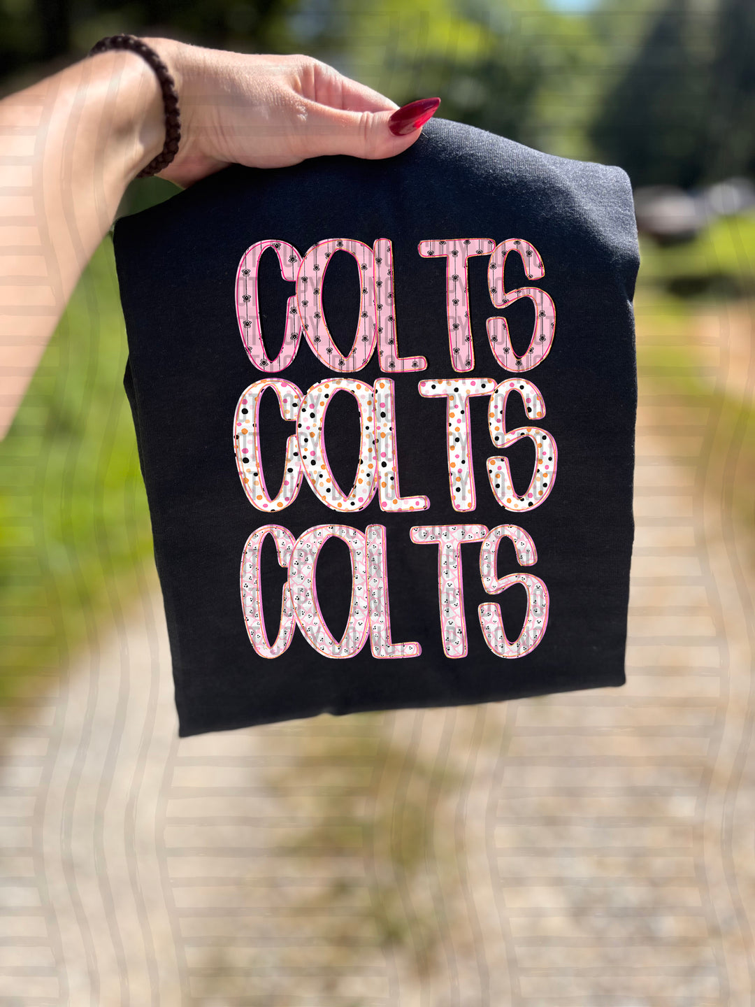 Girly Spooky Triple Stacked DTF Print