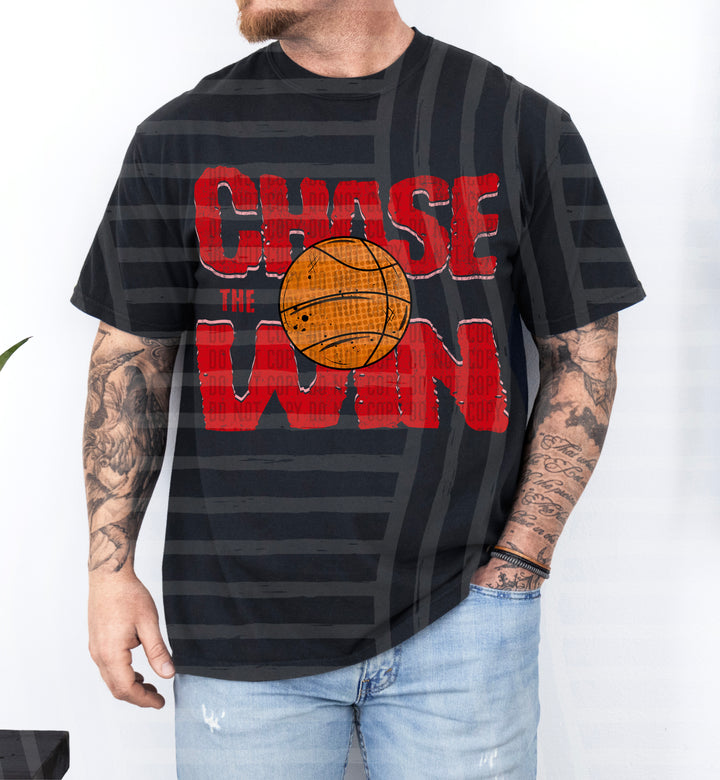Chase The Win Basketball DTF Print