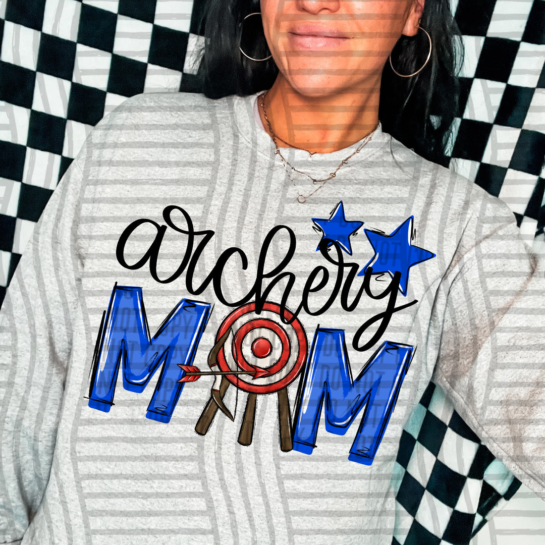 Sports Mom Archery DTF Print