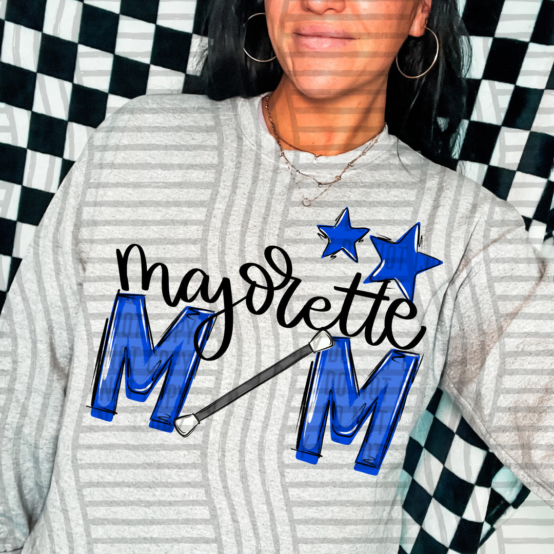 Sports Mom Majorette DTF Print