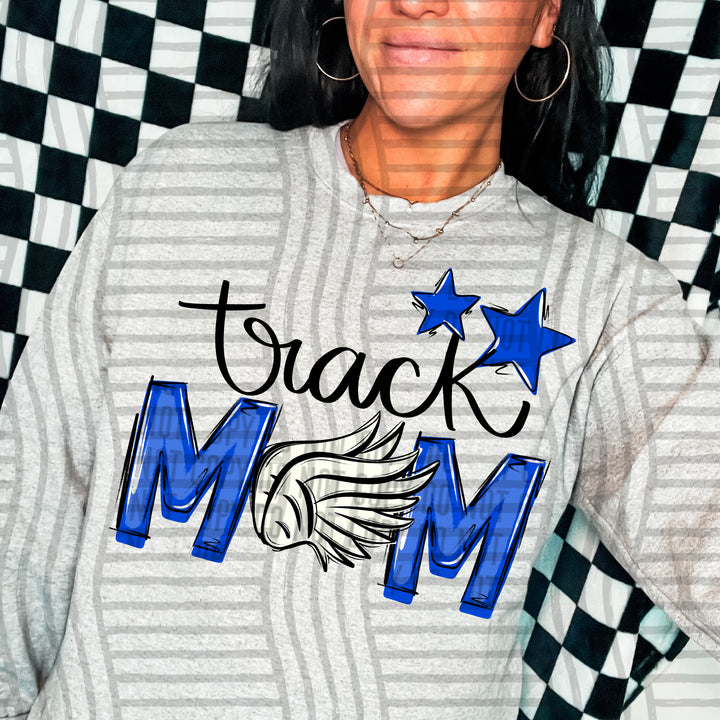 Sports Mom Track DTF Print