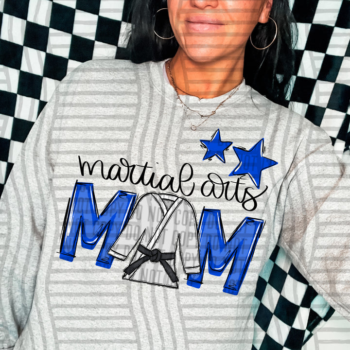Sports Mom Martial Arts DTF Print