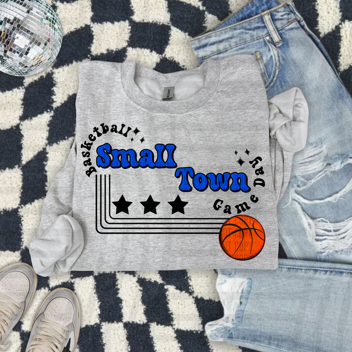 Small Town Basketball DTF Print