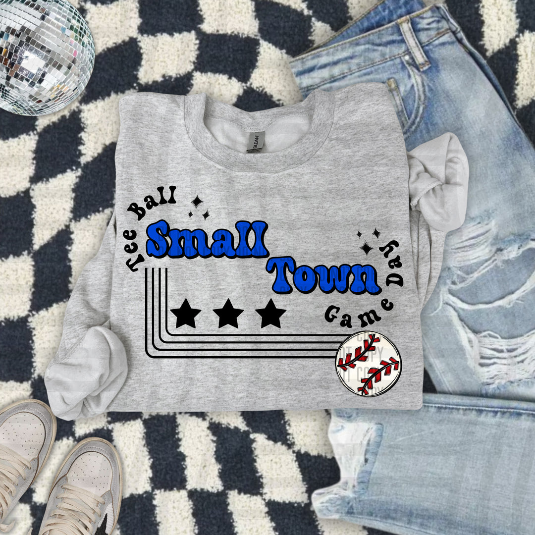 Small Town Tee Ball DTF Print