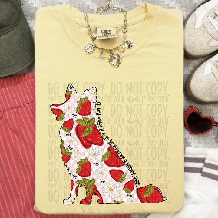 How Sweet Dog DTF Print