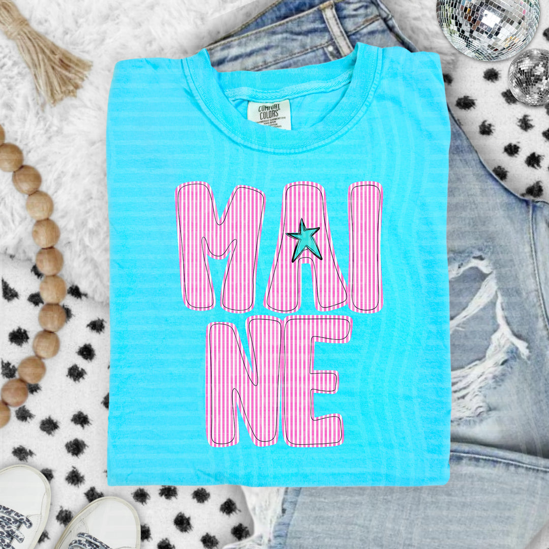 Seersucker States DTF Print