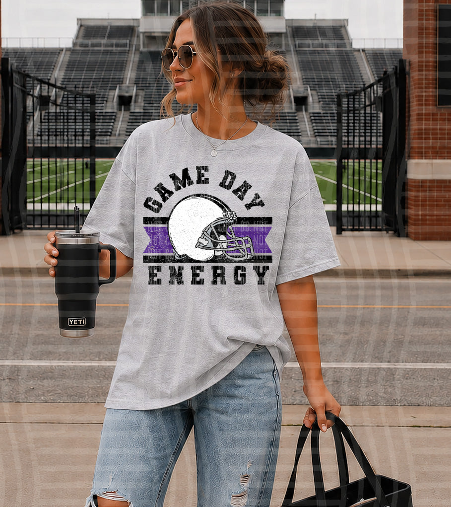 Game Day Energy Helmets DTF Print