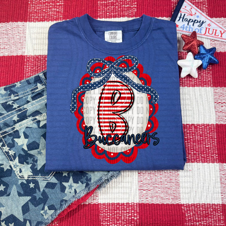 RWB Framed DTF Print