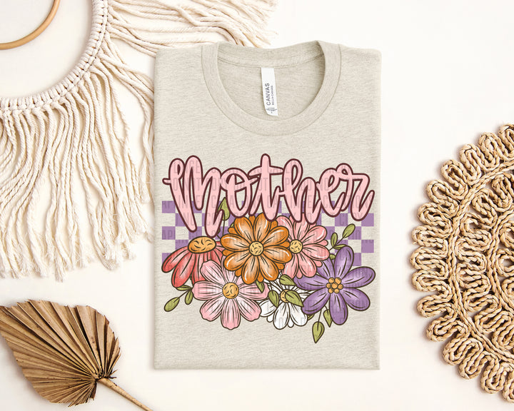 Floral Mothers Names DTF Print