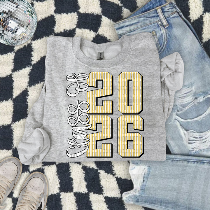 Class Of 2026 Seersucker DTF Print