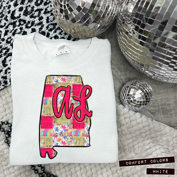Patches States DTF Print